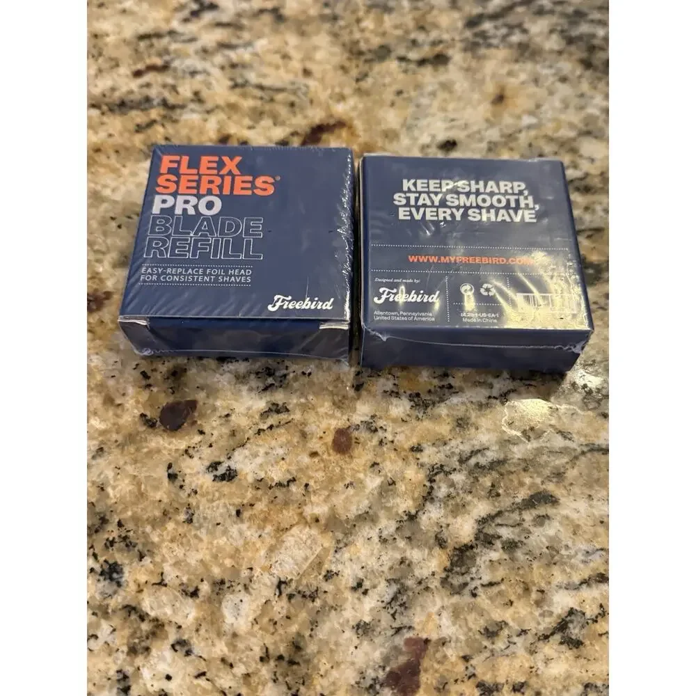 2 Freebird Grooming Flex Series Blade Refill- (BL11USEA1) Unopened Box